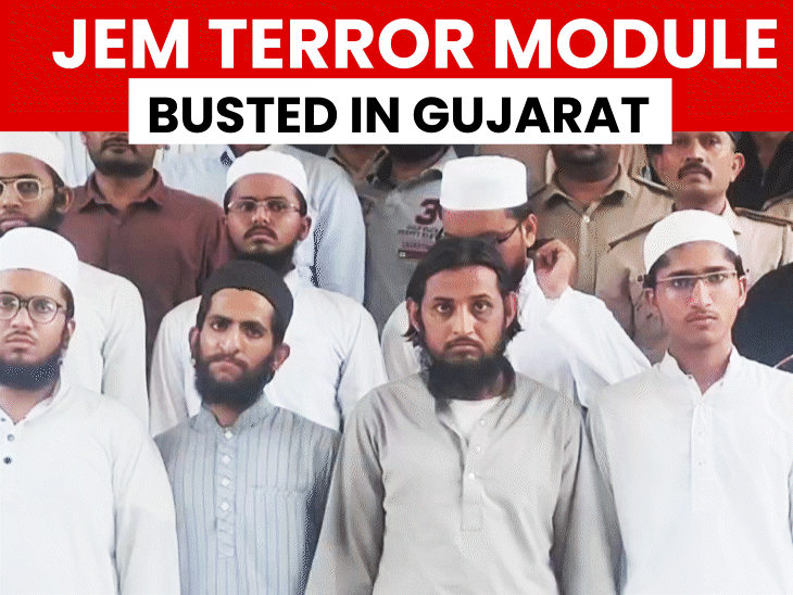 jaish-terror-module-busted-in-gujarat:ats-nabs-8-operatives-in-touch-with-pak-based-handler;-received-recruitment-funds