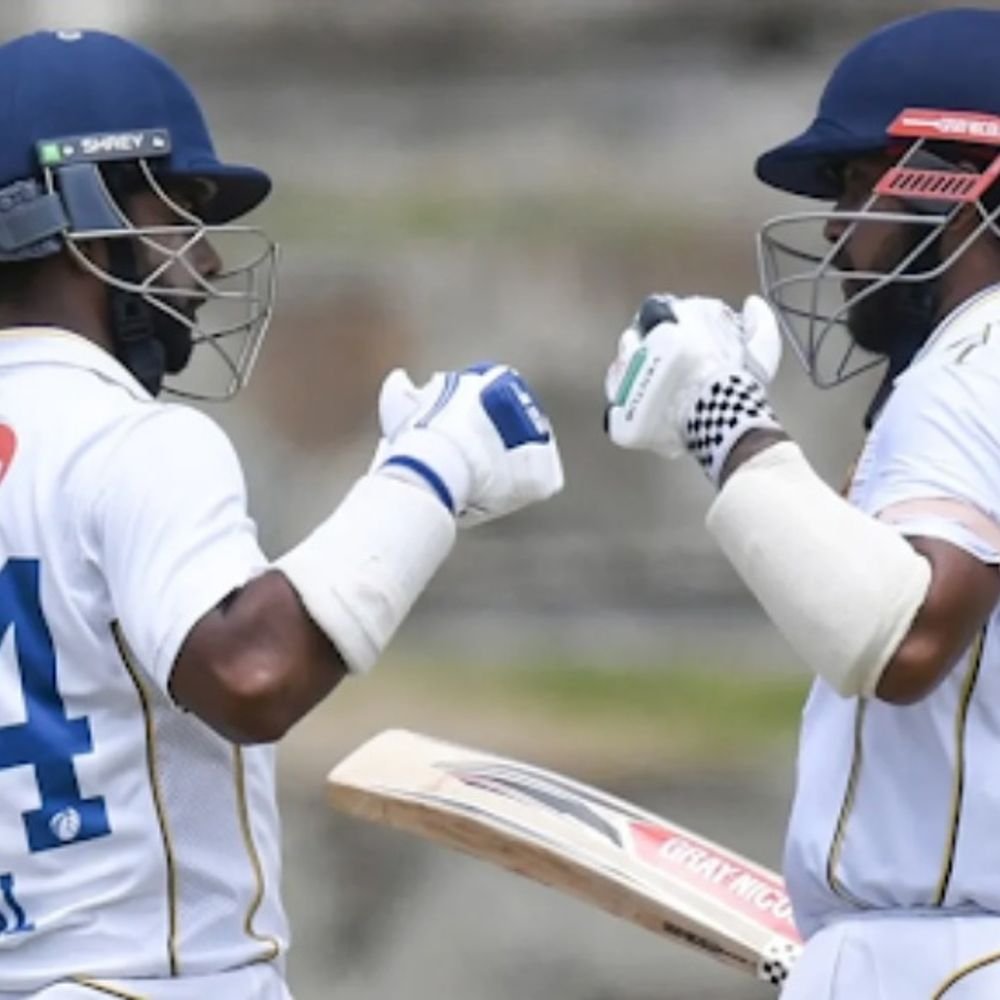 west-indies-58/1-on-day-2-in-550-run-chase:sri-lanka-declare-at-549/9-in-2nd-test;-respective-fifties-for-mendis-dinusha