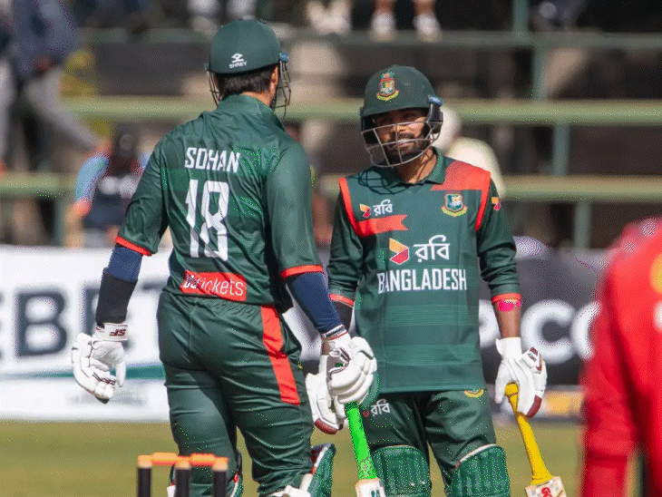 zimbabwe-beat-bangladesh-by-25-runs-in-first-odi:nyamhuri-ngarava-record-63-run-partnership;-nahid-rana’s-6-wicket-haul-goes-in-vain