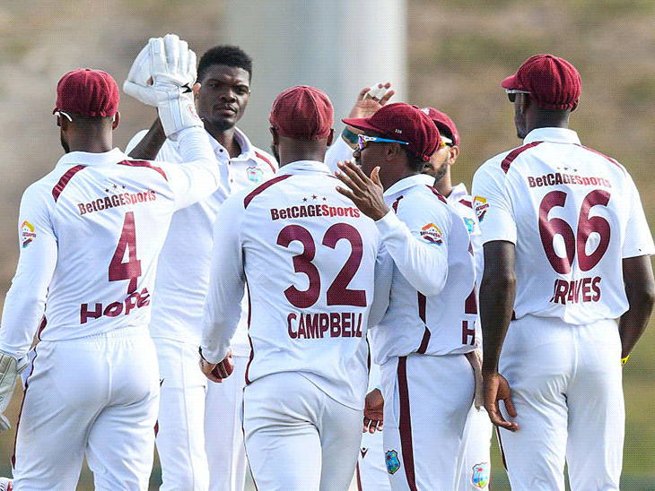 sri-lanka-score-92/2,-lead-by-142-runs:justin-greaves-180-run-knock-powers-west-indies-to-499-on-day-4;-asitha-fernando-claims-5-wicket-haul