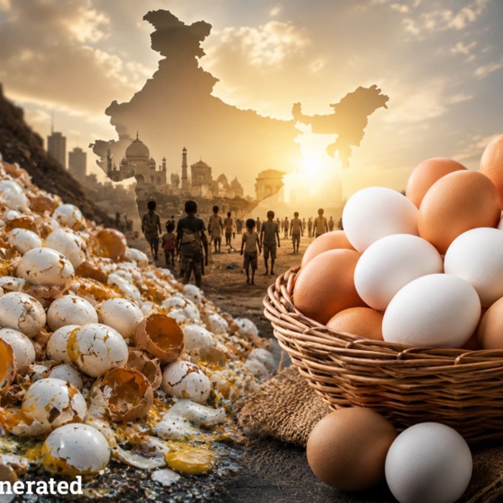 how-many-eggs-do-indians-eat-daily?:india-wastes-1,000-crore-eggs-annually-—-story-of-india’s-billion-dollar-egg-industry