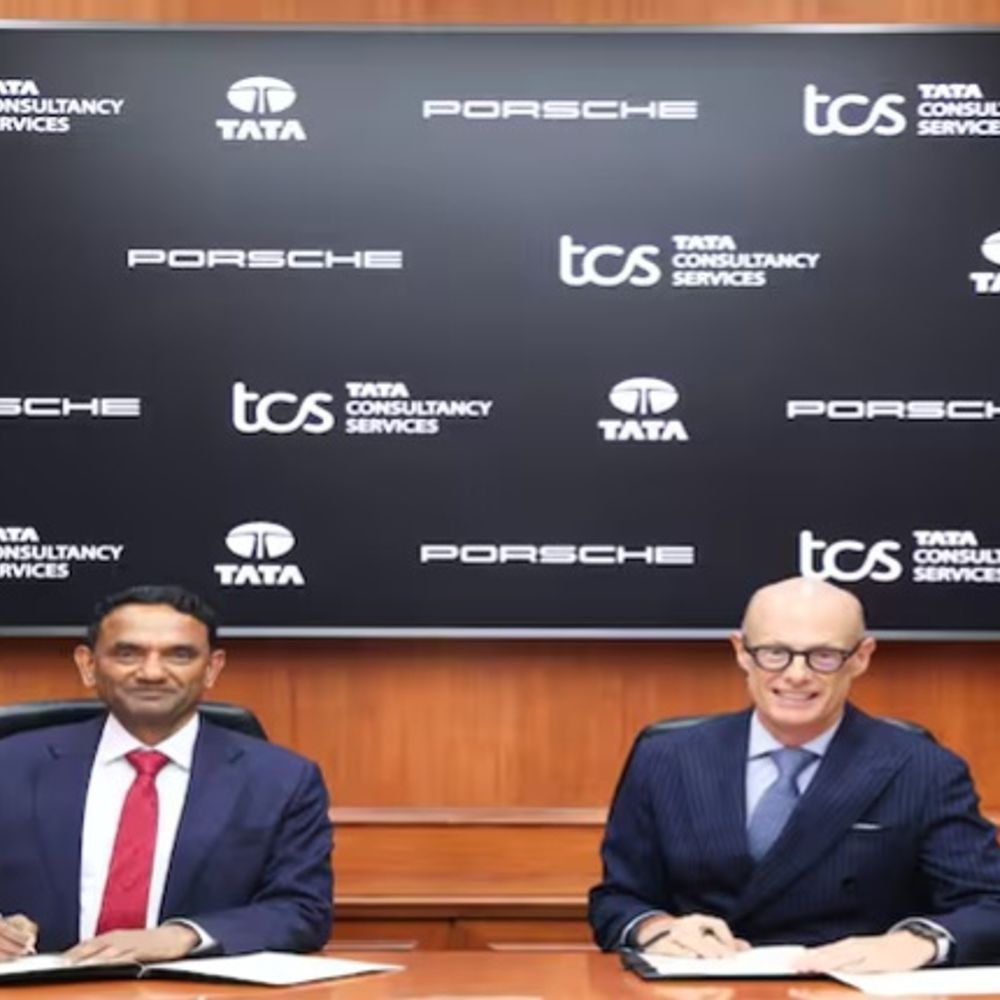 tcs-to-acquire-porsche’s-it-company:100%-stake-deal-worth-₹3,573-cr;-ai-mobility-centre-to-be-set-up-in-india