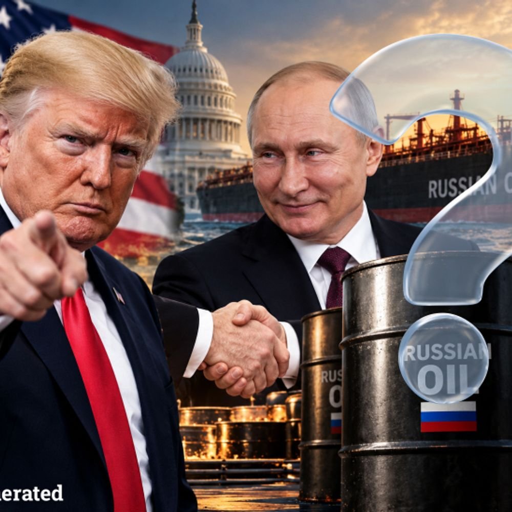 will-trump-sanction-trump-for-buying-russian-oil?:us-prez’s-deal-with-putin-for-purchasing-diesel-after-citicising-india-for-the-same-shows-his-double-standard