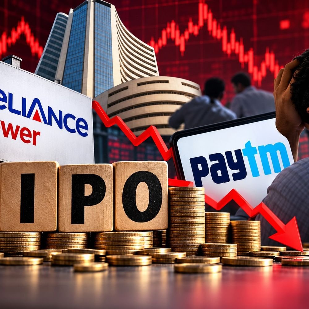 india’s-top-10-largest-ipos:investors-still-trapped-in-most-public-issues;-why-do-large-size-ipos-fail?